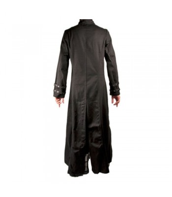 Men Handmade Pinhead HELLRAISER Coat Gothic Vampire Punk Mens Long Trench Coat